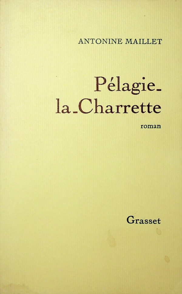 (En vitrine) Pélagie-la-Charrette