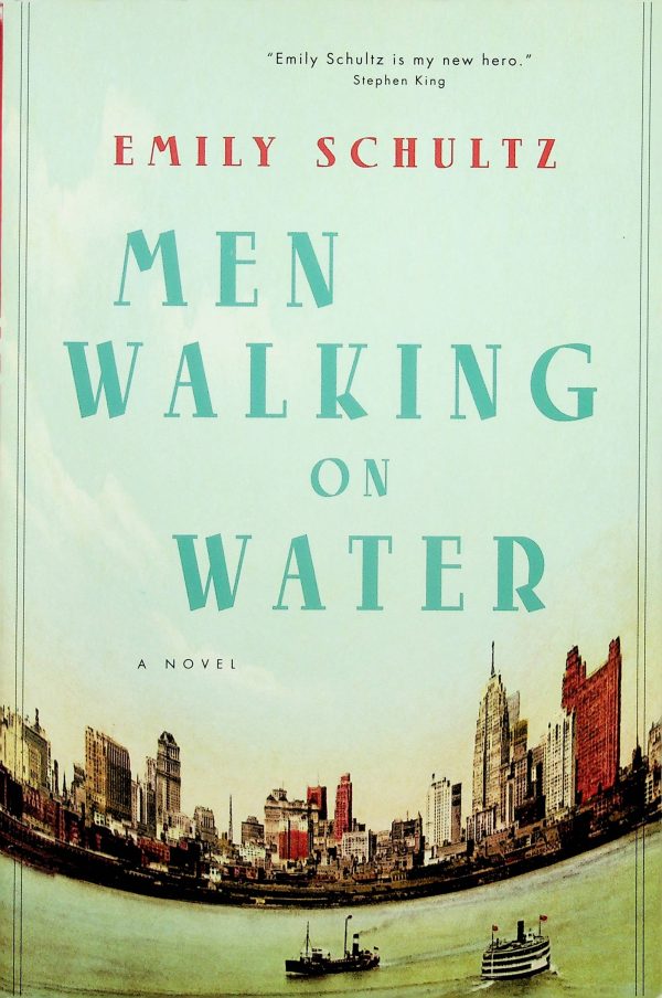 Men walking on water