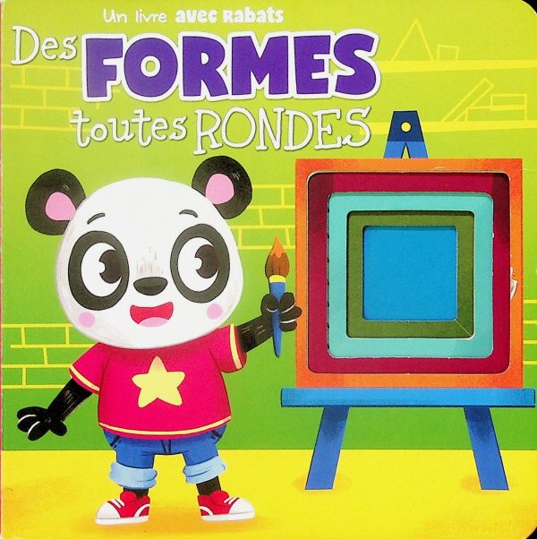 Un livre avec rabats des formes toutes rondes