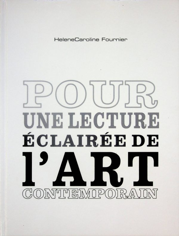 Pour une lecture éclaire de l'art contemporain
