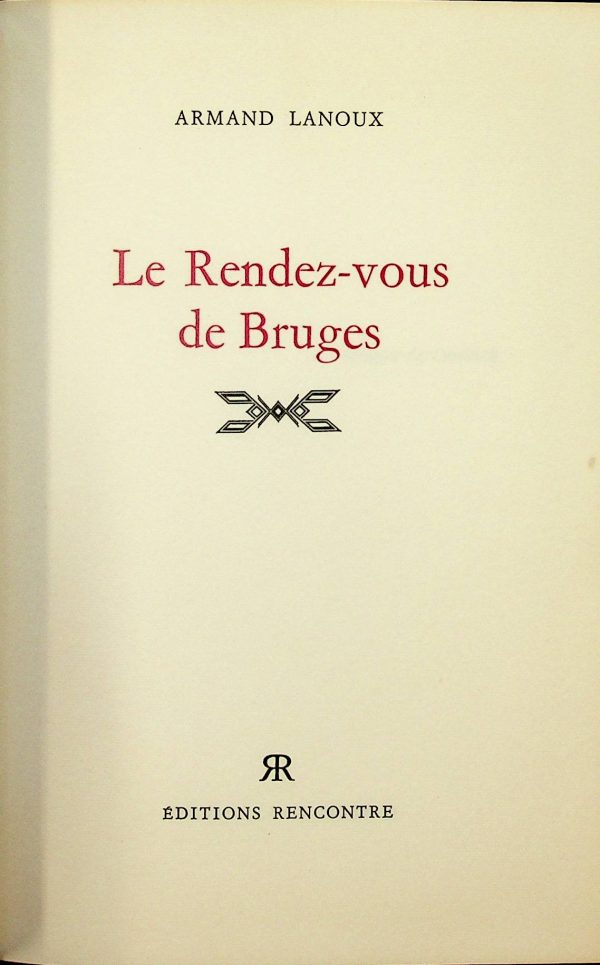 Le Rendez-Vous de Bruges