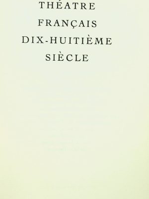 Théâtre français 18e siècle T. 02
