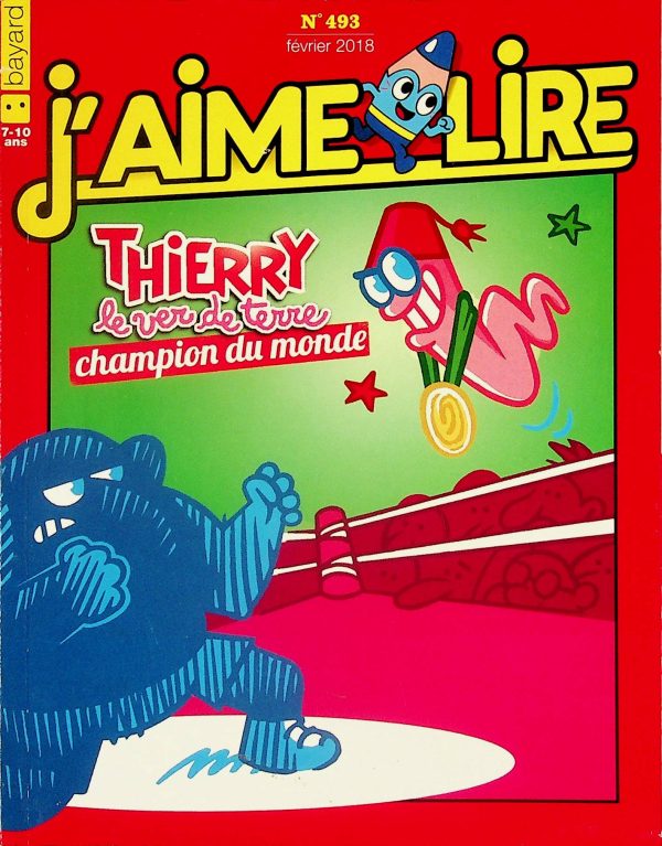 J'aime lire T. 493 - Thierry le ver de terre champion du monde