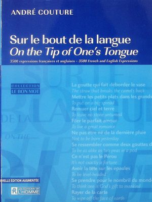 Sur le bout de la langue - On the Tip of One's Tongue