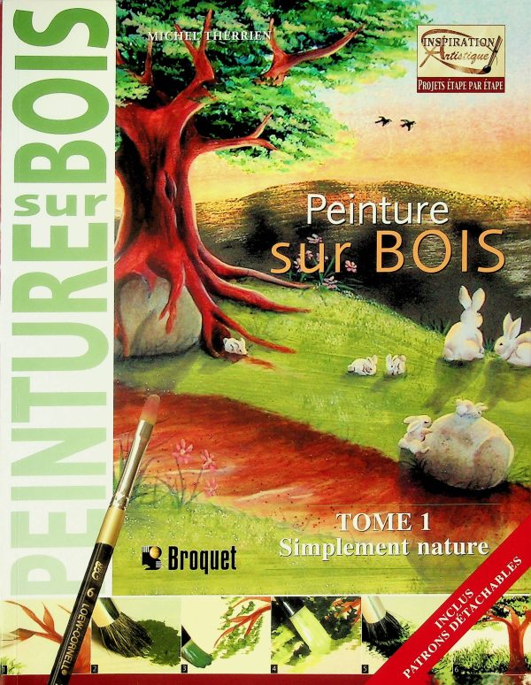 Peinture sur bois T.01 - Simplement nature