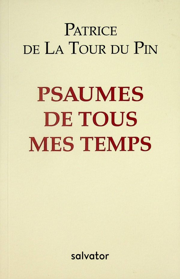 Psaumes de tous mes temps