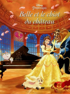 Belle et le chiot du château