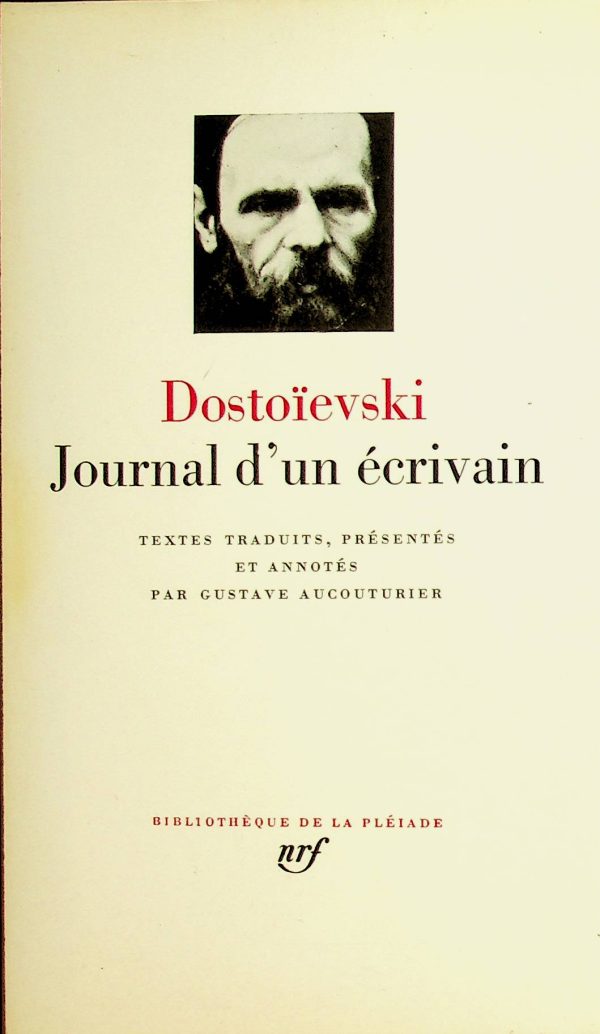 (En vitrine) Journal d'un écrivain - (La Pléiade)