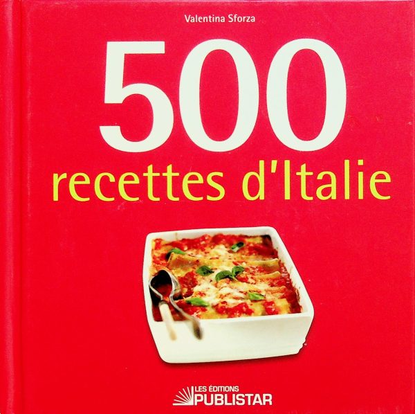 500 recettes d'Italie