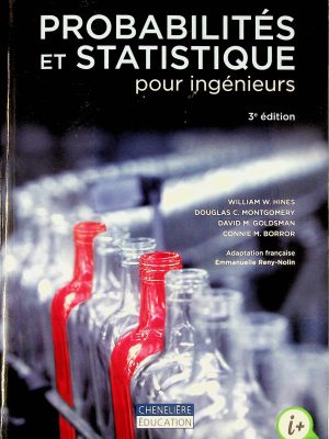 Probabilités et statistique - pour ingénieurs - 3e édition
