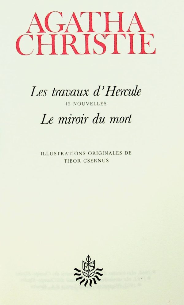 Les travaux d'Hercule/Le miroir du mort