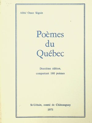 Poèmes du Québec