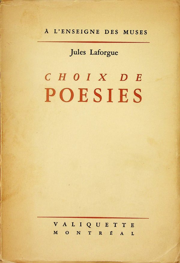Poésies Choisies