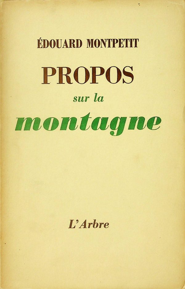 Propos sur la montagne