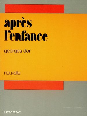 Après l'enfance