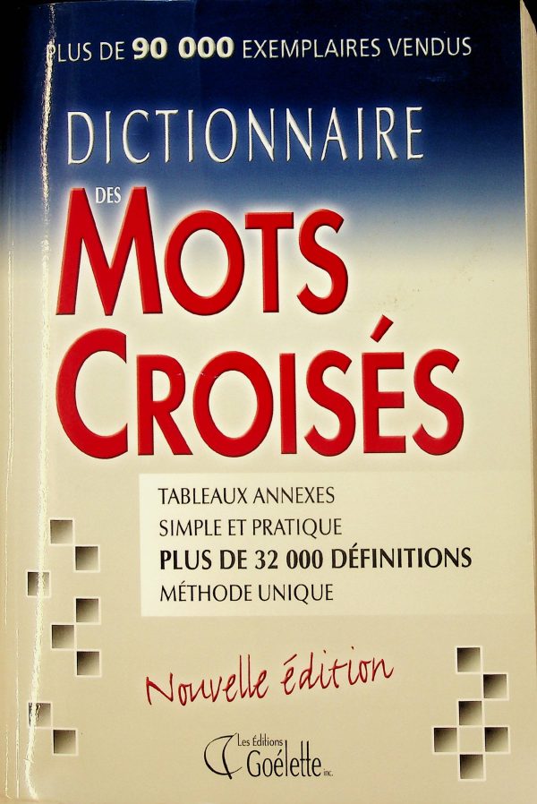 Dictionnaire des mots croisés