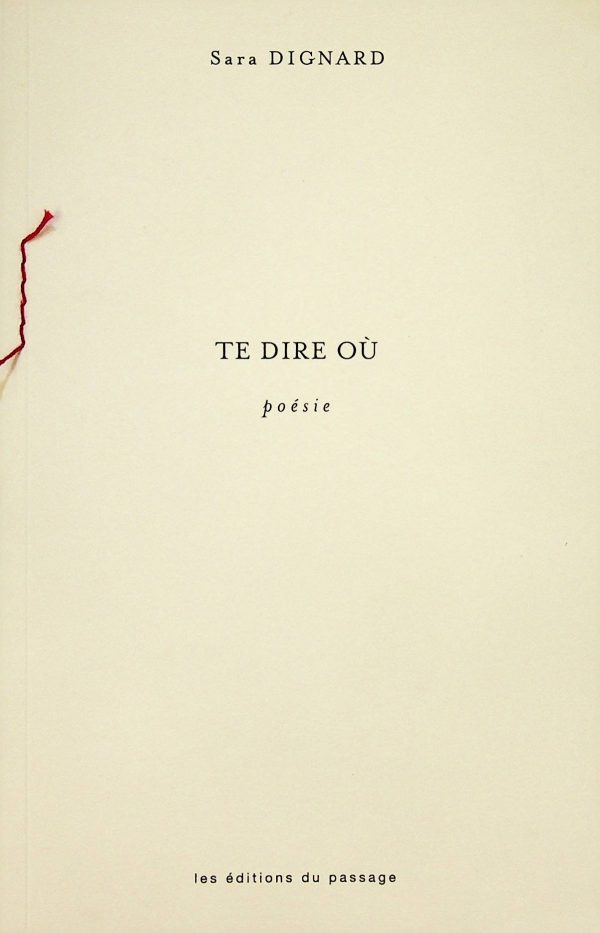 Te dire où