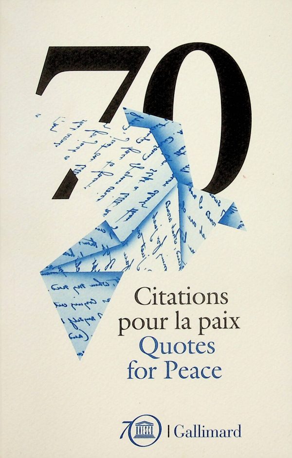 70 Citations pour la paix - 70 Quotes for Peace