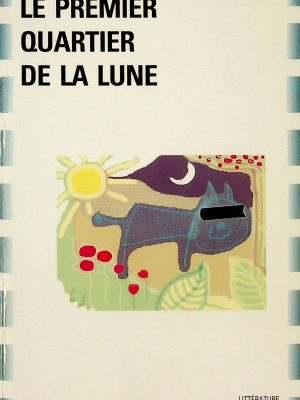 Le premier quartier de la lune