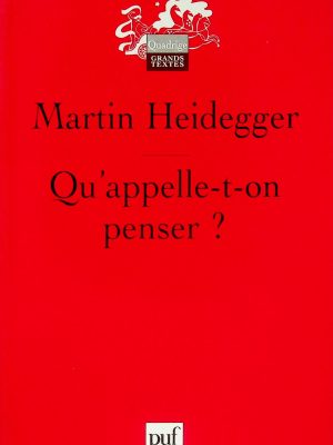 Qu'appelle-t-on penser?