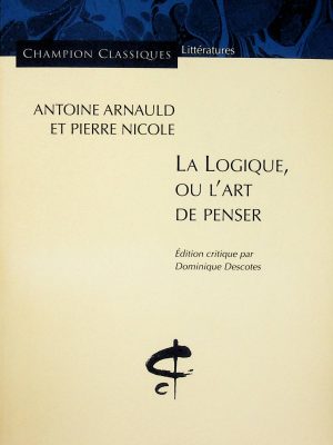 La logique ou l'art de penser
