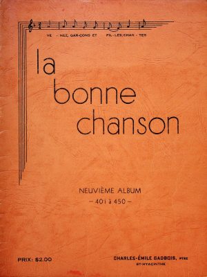 La bonne chanson - neuvième album (401 à 450)